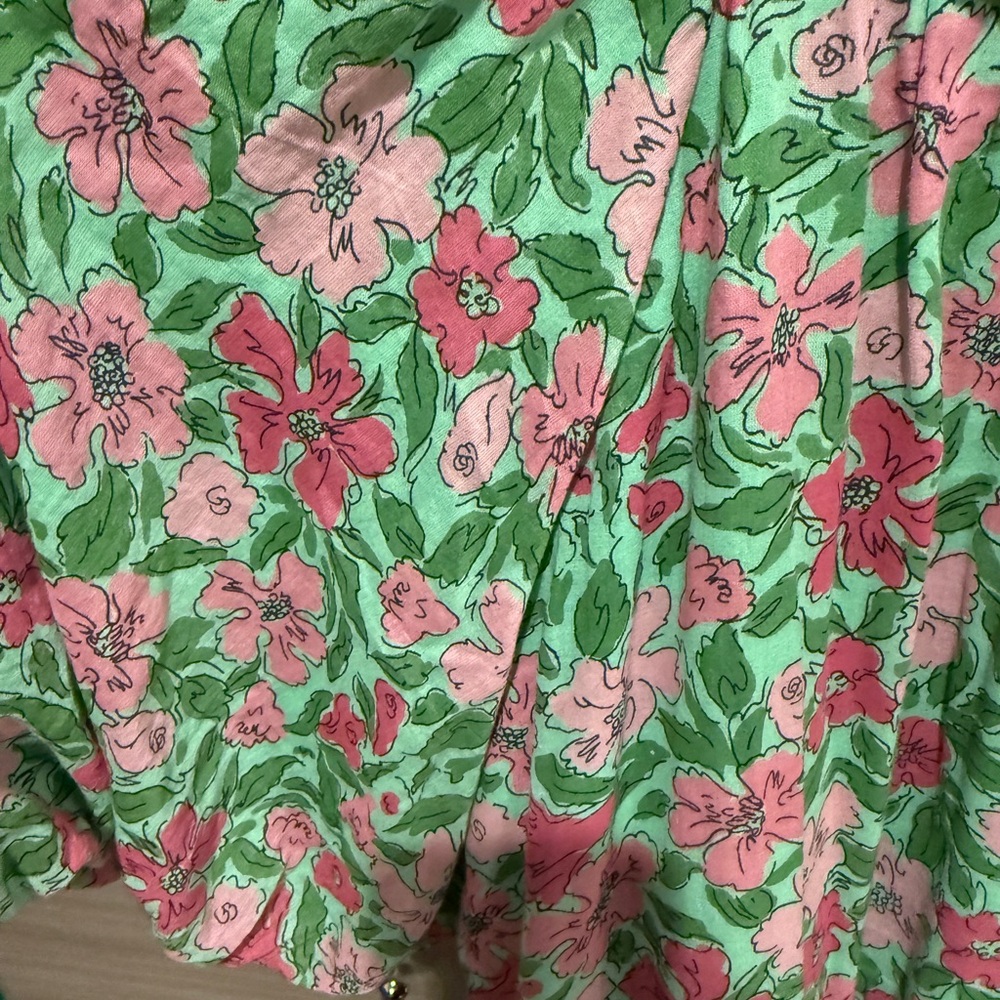 Banjanan Green and Pink Floral Dress - Picture 4 of 4